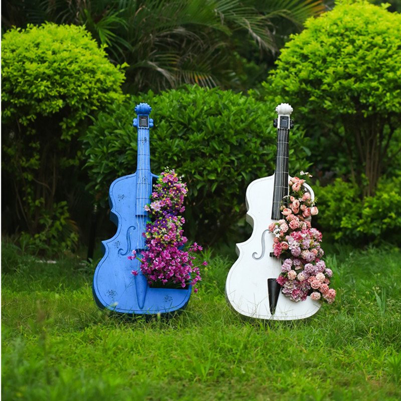 Bonsai Garden Shop - Cello-Shaped Garden Statue Large Outdoor Patio