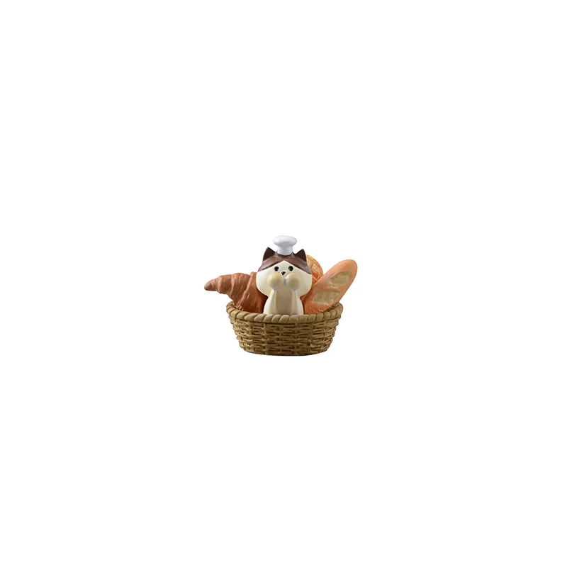 Zakka Style Cartoon Cat Bread  - Bonsai Garden Japan recension och pris