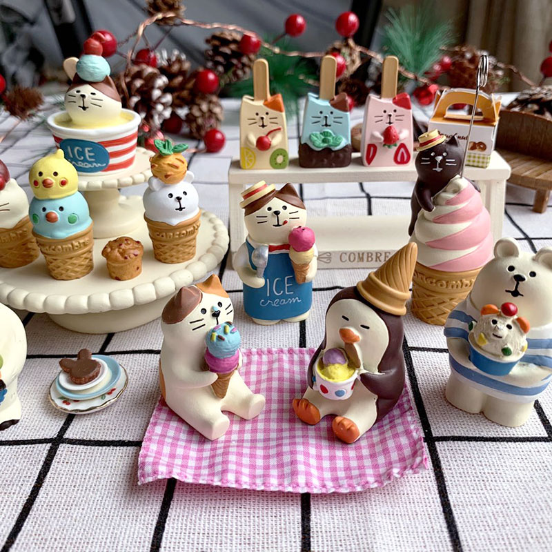 Scene Decoration Ice Cream Sho - Bonsai Garden Shop recension och pris