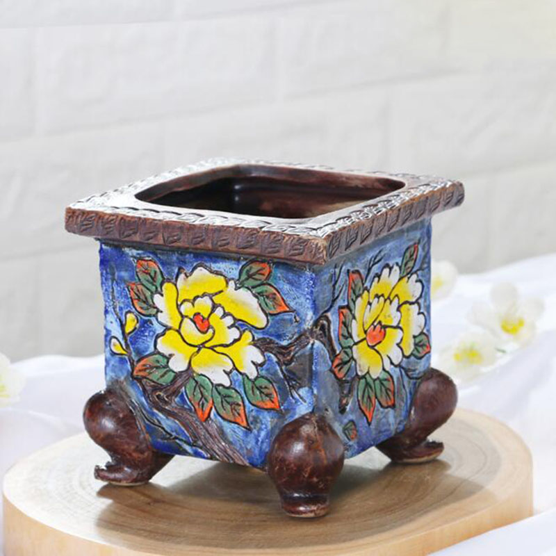 Korean Style Handpainted Flora - Japanese Garden Bonsai recension och pris