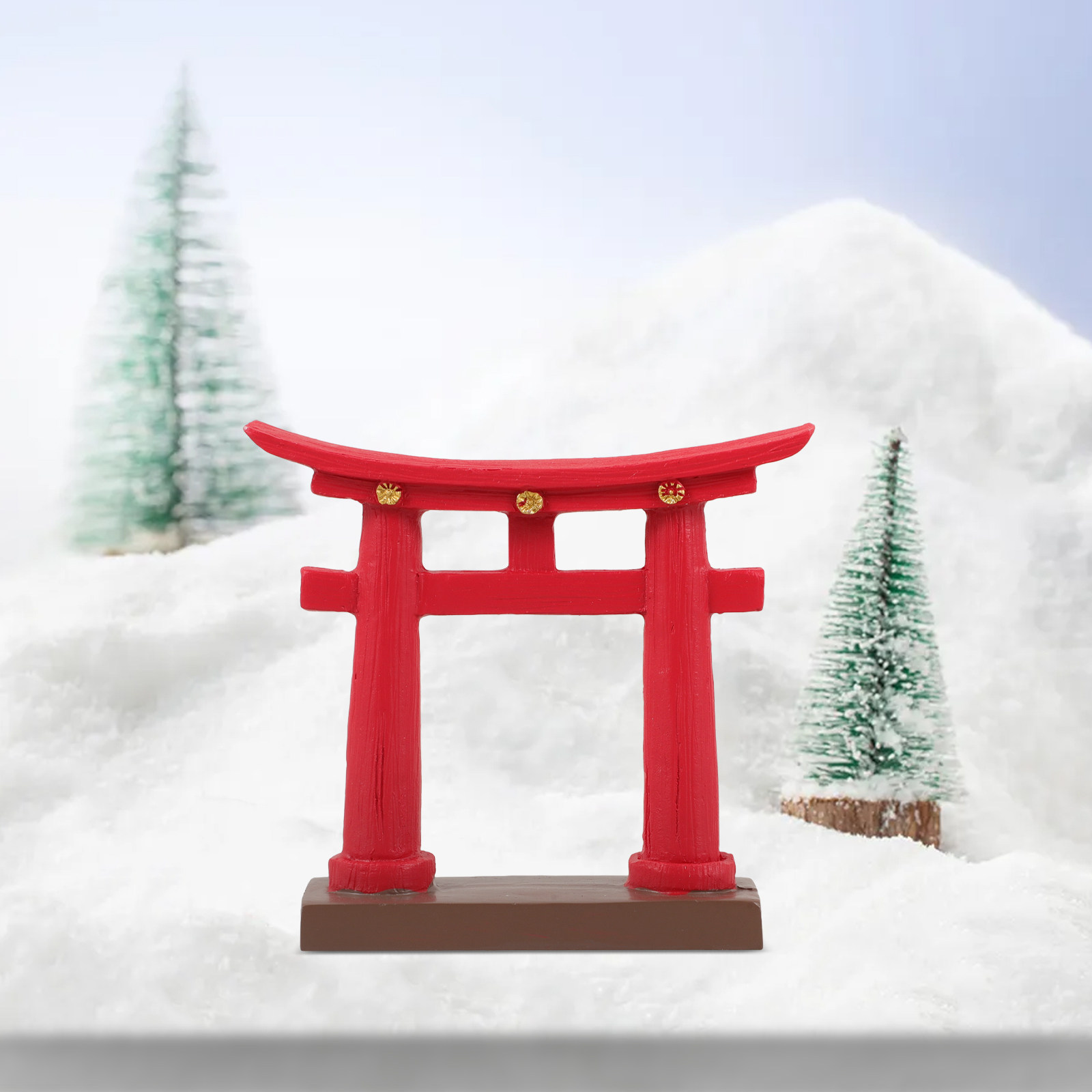 Miniature Resin Japanese Torii - Japanese Garden Bonsai recension och pris