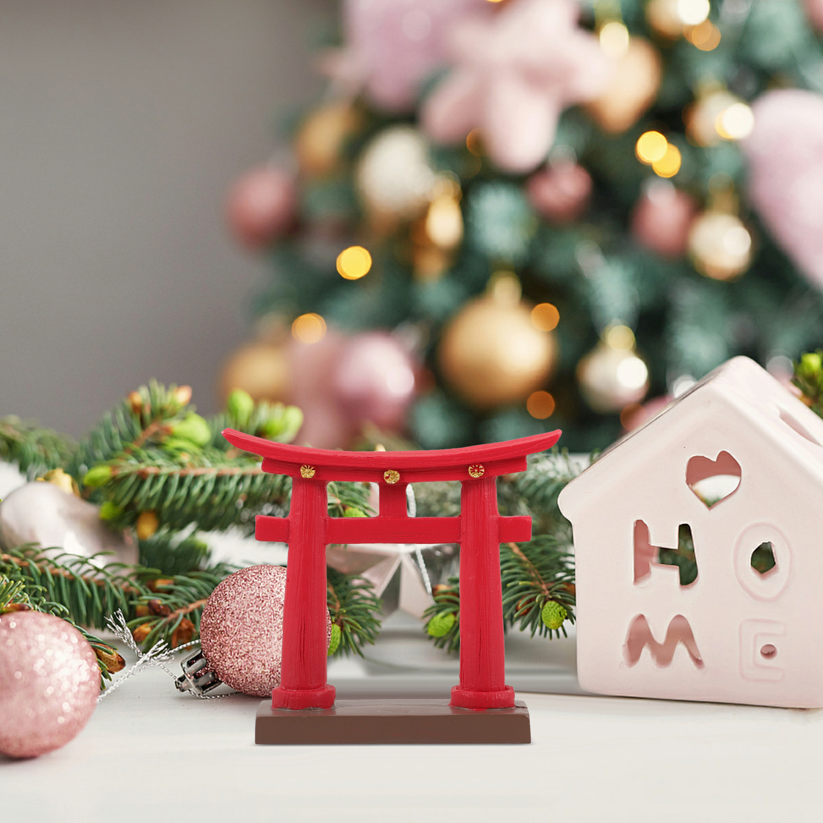Miniature Resin Japanese Torii - Japanese Garden Bonsai recension och pris