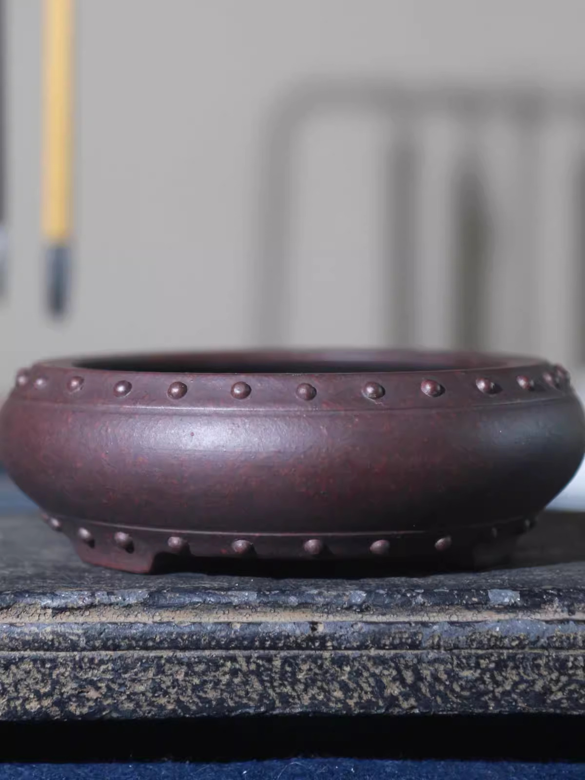 Ceramic Circle Bonsai Pot, Mad - Japanese Garden Bonsai recension och pris