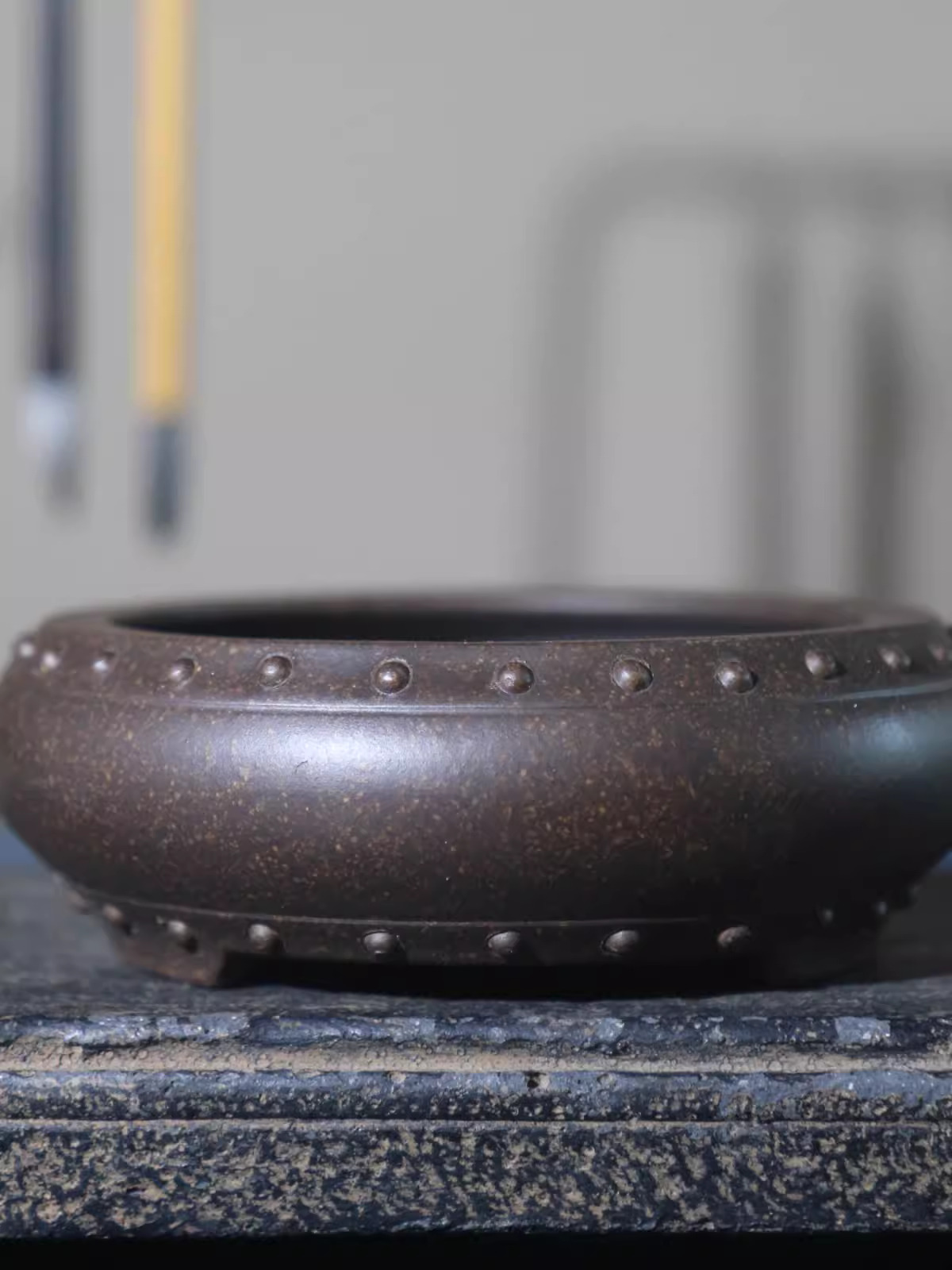 Ceramic Circle Bonsai Pot, Mad - Japanese Garden Bonsai recension och pris