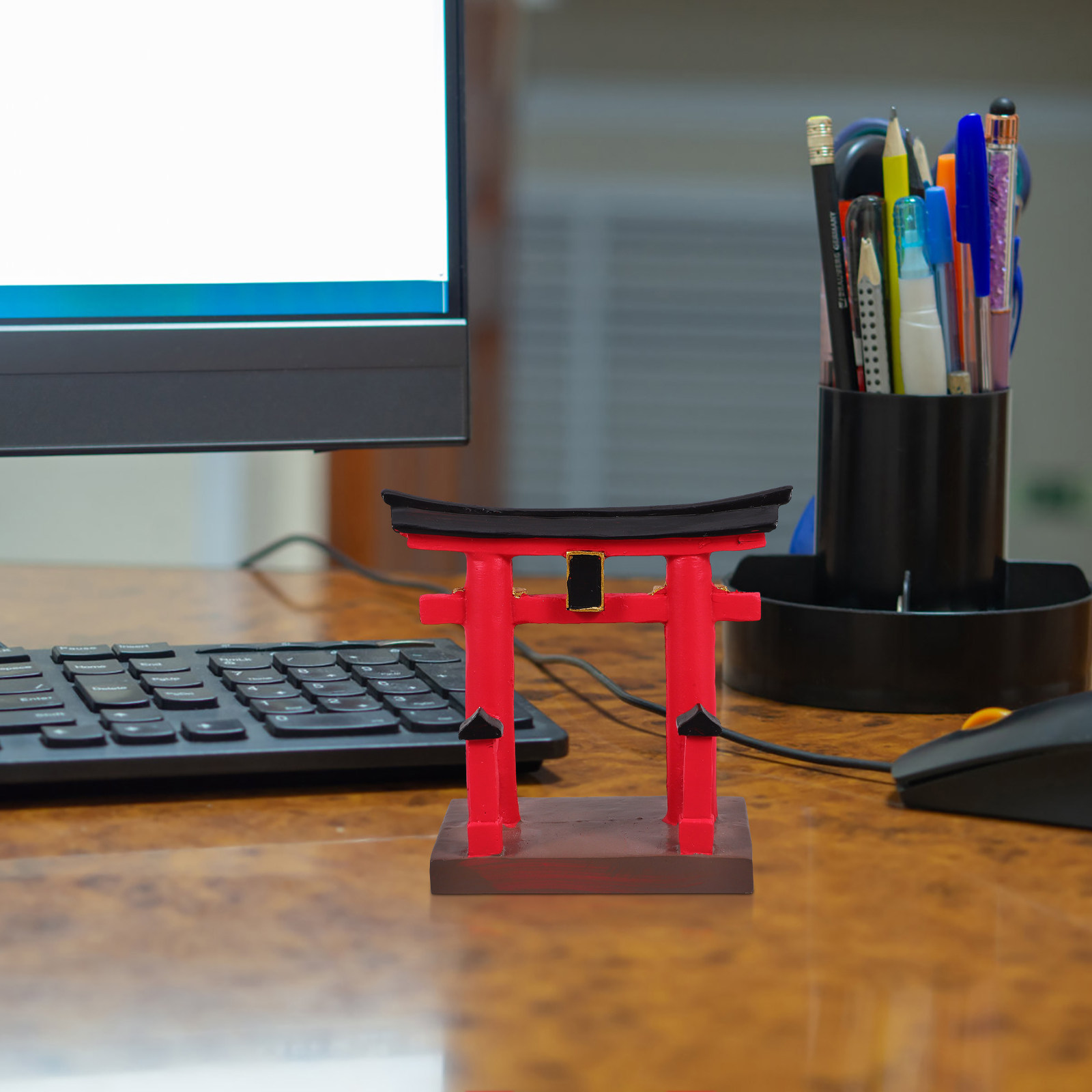 Miniature Resin Japanese Torii - Japanese Garden Bonsai recension och pris