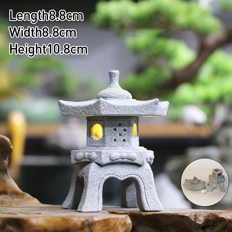 Vintage Zen Miniature Sand Sto - Bonsai Garden Japan recension och pris