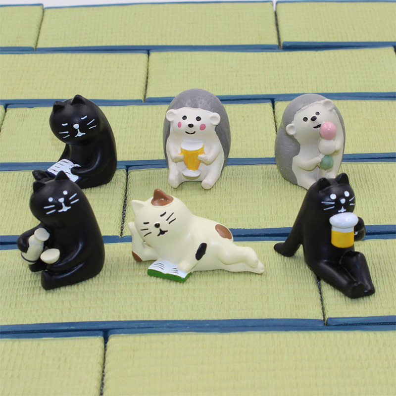 Decole Black Cat Bear Hedgehog - Bonsai Garden Japan recension och pris