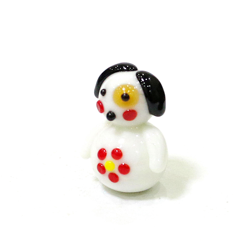 Cute Handmade Mini Glass Dog F - Bonsai Garden Japan recension och pris