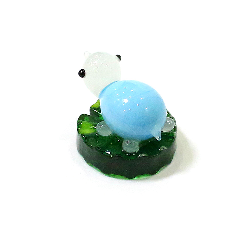 2pcs Colorful Mini Turtle Stat - Bonsai Garden Japan recension och pris
