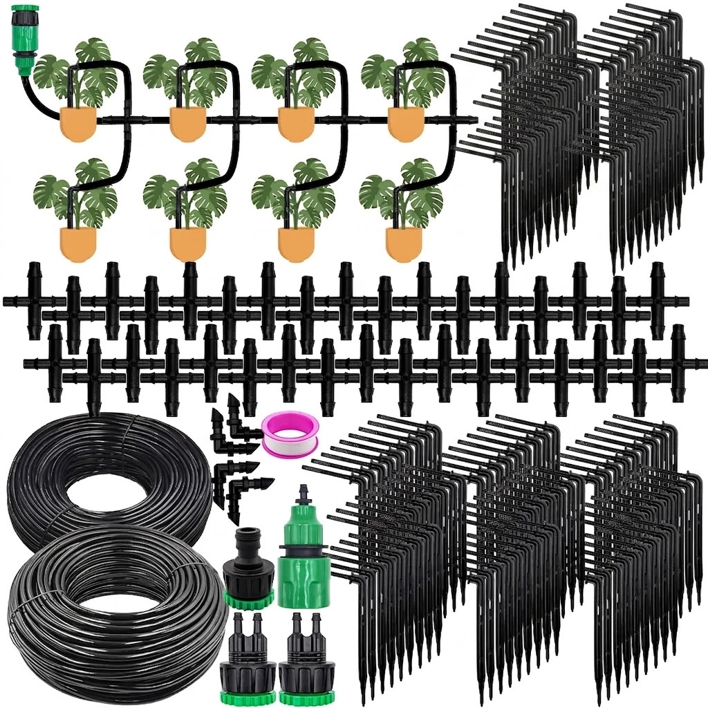Automatic Greenhouse Drip Irri - Bonsai Garden Youtube recension och pris