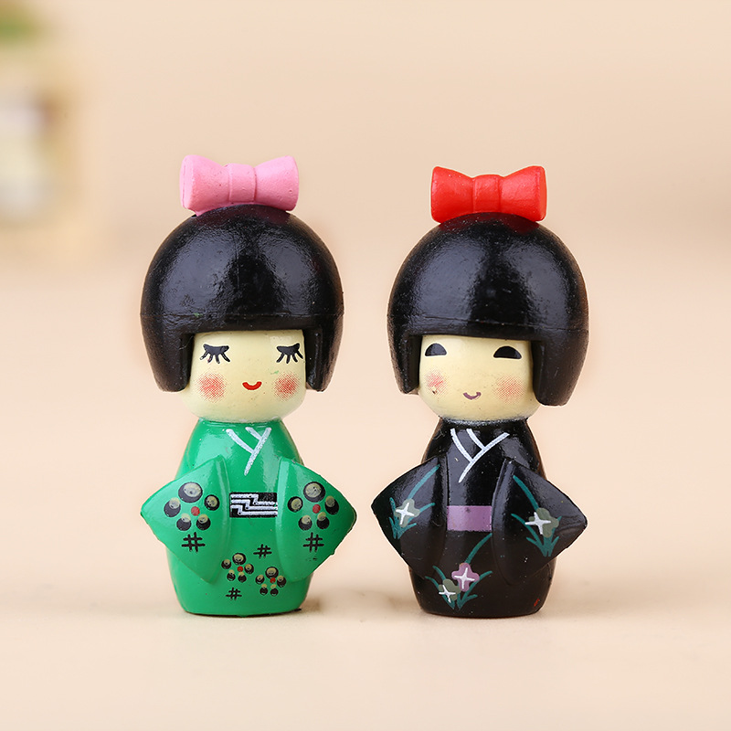 New Japanese Cute Girl Figurin - Bonsai Garden Japan recension och pris