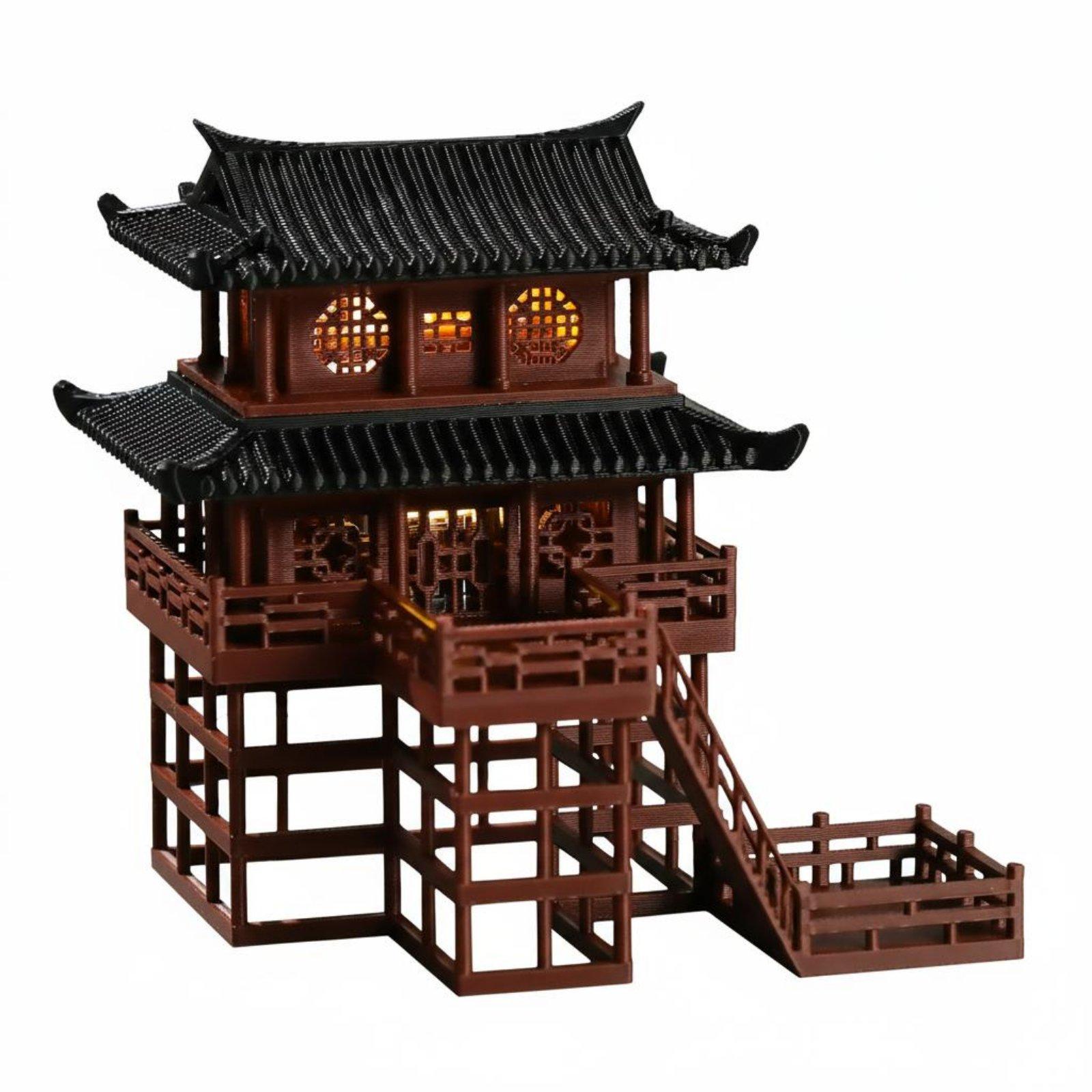 Bonsai House Tabletop Plastic  - Japanese Garden Bonsai recension och pris